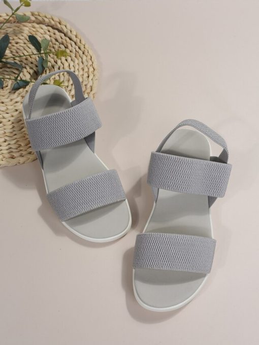 Women’s Wedge Heel Platform Cozy SandalsSandalsmainimage0Women-s-Wedge-Heel-Platform-Cozy-Sandals-Ladies-Outdoor-Beach-Sandals-Elastic-Band-Designer-Shoes-Sandals