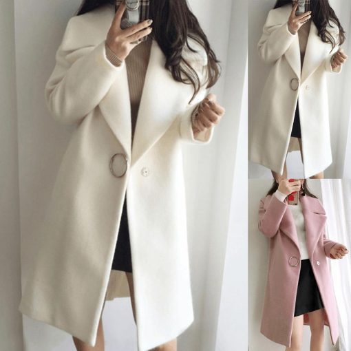 New Fashion Casual Simple Classic Long Trench CoatsTopsmainimage0new-Fashion-2019-Casual-Simple-Classic-Long-Trench-coat-Chic-trench-coat-long-coat