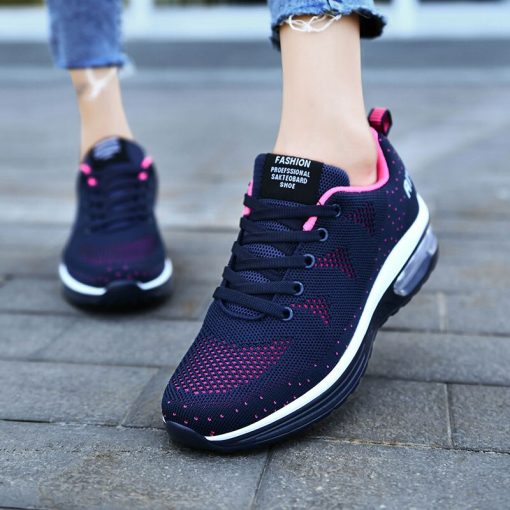 Women’s Running Fashion Casual SneakersFlatsmainimage1Women-Running-Shoes-Fashion-Casual-Sneakers-Mesh-Lace-Up-Thickening-Extra-High-Shoes-Comfortable-Breathable-Zapatillas