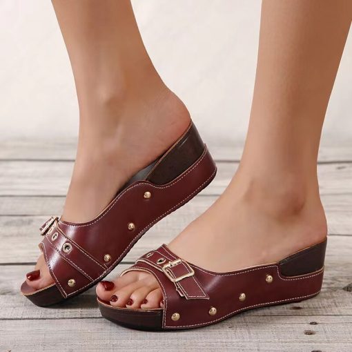 Women’s Fashion Wedge SlippersSandalsmainimage1Women-Sandals-2022-Fashion-Wedges-Shoes-For-Women-Slippers-Summer-Shoes-With-Heels-Sandals-Flip-Flops