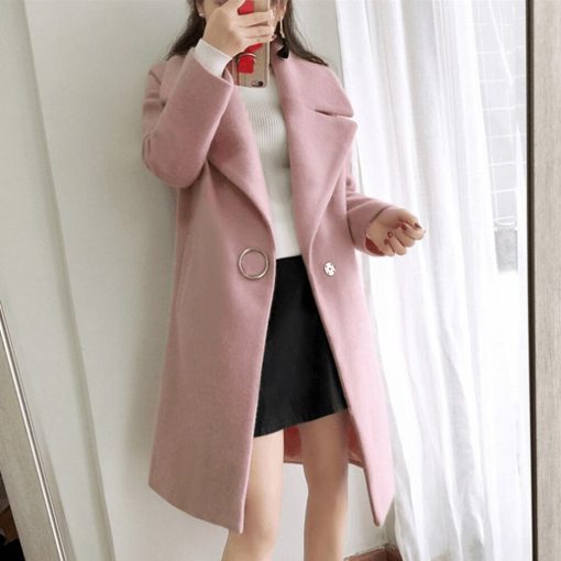 New Fashion Casual Simple Classic Long Trench CoatsTopsmainimage1new-Fashion-2019-Casual-Simple-Classic-Long-Trench-coat-Chic-trench-coat-long-coat