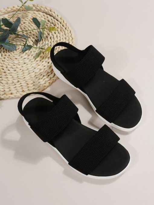 Women’s Wedge Heel Platform Cozy SandalsSandalsmainimage2Women-s-Wedge-Heel-Platform-Cozy-Sandals-Ladies-Outdoor-Beach-Sandals-Elastic-Band-Designer-Shoes-Sandals