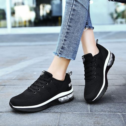 Women’s Running Fashion Casual SneakersFlatsmainimage3Women-Running-Shoes-Fashion-Casual-Sneakers-Mesh-Lace-Up-Thickening-Extra-High-Shoes-Comfortable-Breathable-Zapatillas