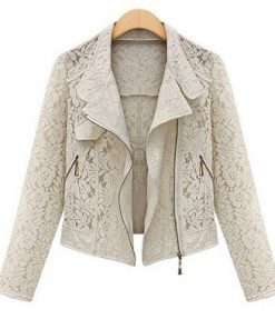 Women’s New Fashion Lace Bomber JacketsTopsvariantimage0Lace-Biker-Jacket-2021-Autumn-New-Brand-High-Quality-Full-Lace-Outwear-Leisure-Casual-Short-Jacket