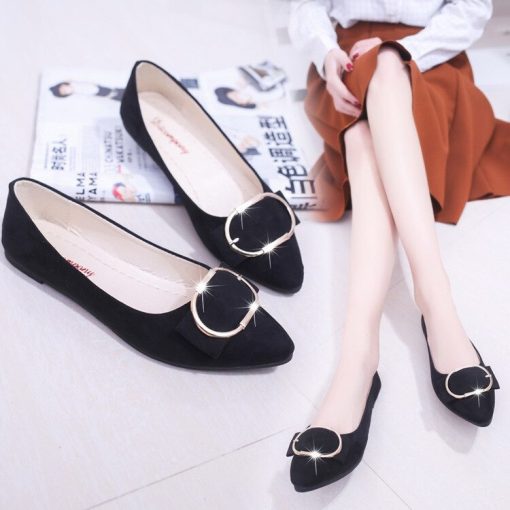 Women’s Plus Size Low Heel Pointed Toe Flat LoafersFlatsvariantimage0Women-s-Plus-Size-41-Summer-Autumn-New-Low-Heel-Pointed-Toe-Flats-Fashion-Shoes-for