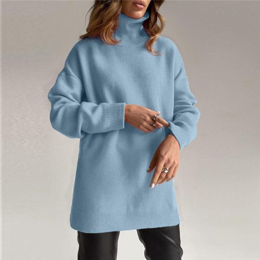 Women’s Oversized Cashmere Split Knitted SweatersTopsvariantimage1Blessyuki-Oversized-Cashmere-Split-Knitted-Sweater-Women-2022-Winter-Basic-Thicken-Warm-Turtleneck-Pullover-Female-Soft