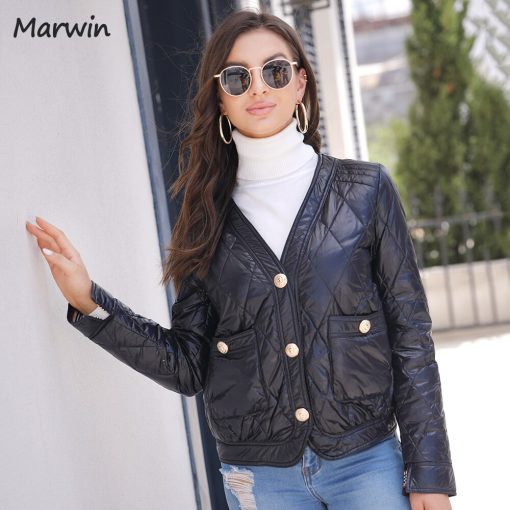 Women’s Thick Solid High Quality JacketsTopsvariantimage1Marwin-2021-Fashionable-Streetwear-Coat-Jacket-Women-s-Thick-Solid-High-Quality-Female-New-Winter-Simple