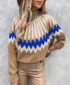 Women’s New Arrival Long Sleeve Mock Neck Knitted SweatersTopsvariantimage1Sweater-Women-2021-New-Arrival-Long-Sleeve-Mock-Neck-Knitted-Sweater-Autumn-Winter-Casual-Jumpers-Knit