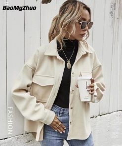 Women’s Autumn Winter Vintage Pockets Oversize Luxury Outerwear JacketsTopsvariantimage2Women-Jacket-Office-Autumn-2022-Female-Vintage-Pockets-Trench-Coat-Winter-Warm-Jackets-Branded-2021-Oversize