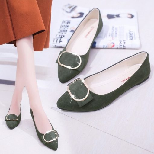Women’s Plus Size Low Heel Pointed Toe Flat LoafersFlatsvariantimage2Women-s-Plus-Size-41-Summer-Autumn-New-Low-Heel-Pointed-Toe-Flats-Fashion-Shoes-for