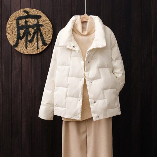 Women’s Winter Loose Down CoatsTopsvariantimage4Women-s-Winter-Coats-Demi-season-Jacket-for-Women-Korean-Coat-Fashionable-Loose-Down-Jacket-Keep
