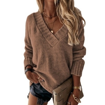 Women’s Oversize Knitted Sweaters – Miggon