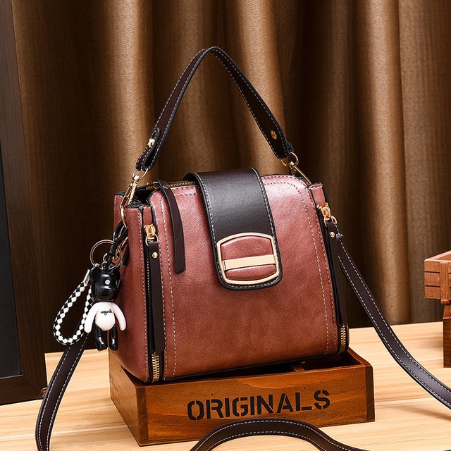 Women’s High Quality Leather Messenger Handbags – Miggon