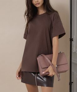 100% Cotton Soft Basic T Shirt Women 2022 Summer New Oversized Casual Solid Tee Female Loose Short Sleeve Simple Tops