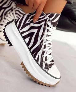 Sneakers Women s Shoes 2022 New Zebra Pattern Canvas Shoes Lightweight Comfortable Ladies Sports Casual Shoes.jpg 640x640 3