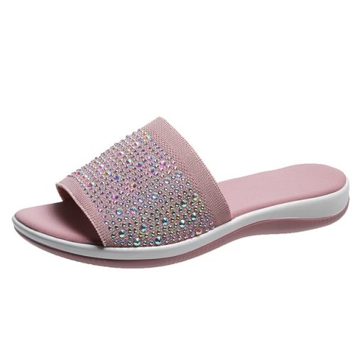 Summer Slippers Women's Shoes 2022 Women's Sandals Roman Flat Slippers Casual Beach Indoor and Outdoor Shoes Sandals Women