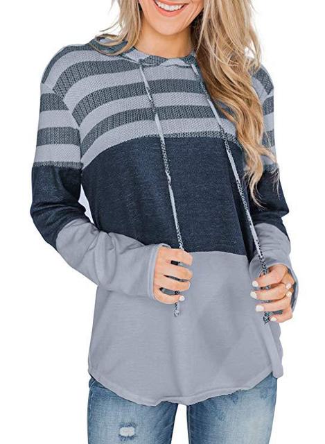 Women’s Soft Aesthetic Plus Size Fashion Hooded Tops – Miggon