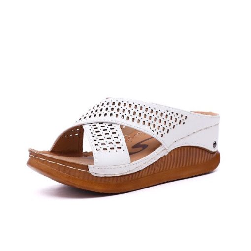 Women Wedges Slippers Sandals Summer Shoes Woman Platform Sandals Cut out Style Soft Sole Slip on.jpg 640x640