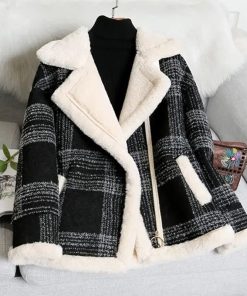 main image0Celebrity Xiaoxiang wind short coat women s autumn and winter new Korean style fashion loose plus