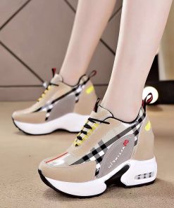 main image0Women Sneakers 2020 Summer Autumn High Heels Ladies Casual Shoes Women Wedges platform shoes Female Thick
