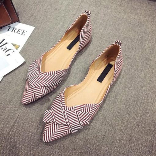 main image1Fashion Flats for Women Shoes Spring Summer Boat Shoes Pointed toe Casual Slip on Shoes Elegant