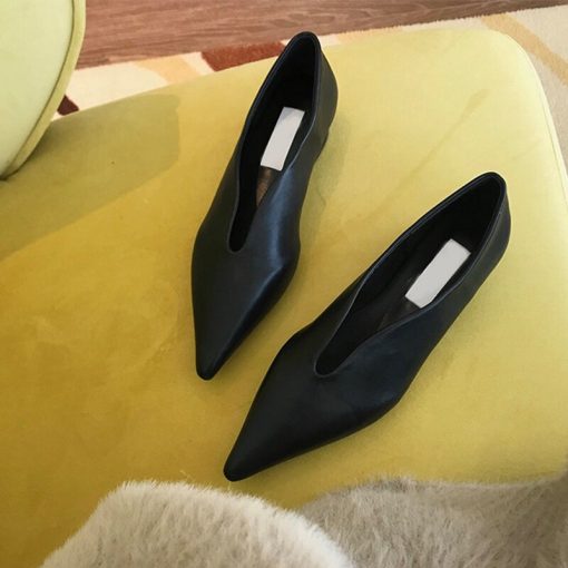 main image4Pointed Toe Flats Women Shoes Sexy Sandals 2022 Spring Summer New Fashion Retro Casual Women Shoes