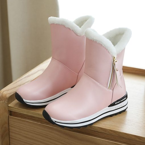 main image5INS Women Ankle Boots 22 26cm Thick Snow Boots Ankle Boots for Women Winter Boots Women
