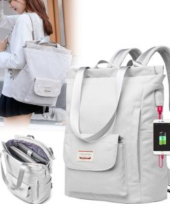Fashion Women Shoulder Bag For Laptop Waterproof Oxford Cloth Notebook Backpack 15.6 Inch Laptop Backpack Girl Schoolbag