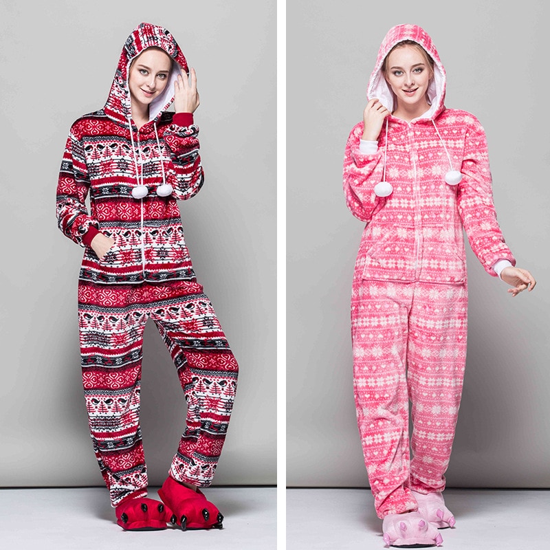 Women’s Christmas Flannel Sleepwear – Miggon