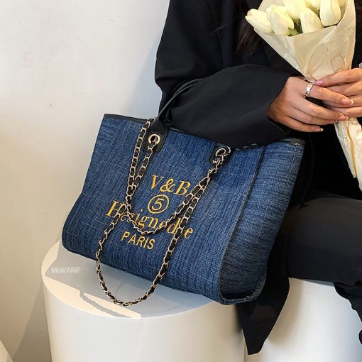 Handbags Women's bag 2022 Shoulder Crossbody For Designer Messenger Large Luxury Female Portable Zipper Canvas Girl Tote Bags