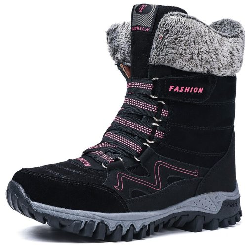 Women’s Winter Mid-calf Snow Bootsvariant image0Valstone Winter Women s Snow boots Warm Mid calf Shoes for Cold weather outdoor plush shoes