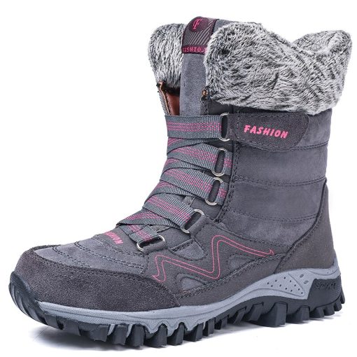 Women’s Winter Mid-calf Snow Bootsvariant image1Valstone Winter Women s Snow boots Warm Mid calf Shoes for Cold weather outdoor plush shoes