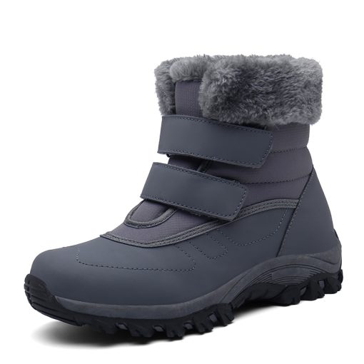 variant image1Nine o clock Winter Woman s Stylish Snow Boots High top Warm Lined Anti skid Shoes