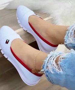 variant image3Women Comfortable Shallow Mouth Flats 2021 Spring New Casual Lazy Shoes Female Outdoors Loafers Basic Style