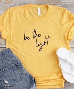 variant image5Jesus Top Graphic Tee Be The Light T Shirt Women Clothes Summer Causal Christian Tshirt Cotton