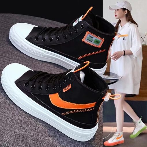 2022 New Spring Sneakers Women Summer Canvas Platform Ladies Vulcanized Shoes Flat Bottom Shoes Casal Sports.jpg Q90.jpg