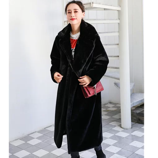 2022 New Women Winter Warm Faux Fur Coat Thick Women Long Coat Turn Down Collar Women.jpg 640x640 1