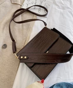 Stone Patent Black Crossbody Bags For Women 2022 Small Handbag Small Bag PU Leather Hand Bag.jpg 640x640