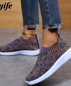 main image0New Women s Casual Shoes 2022 All Seasons Daily Ladies Slip On Comfy Loafers 35 44