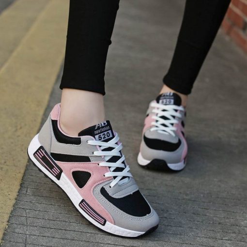 main image0comemore Summer Casual Shoes Woman 2021 Fashion Lace up Sneakers Women Shoes Flat Breathable Mesh Ladies