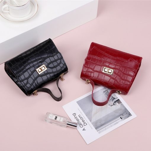 main image1New Mini Jelly Wallet and Handbag 2022 Leather Messenger Bag Fashion Chain Girl Cute Coin Purse