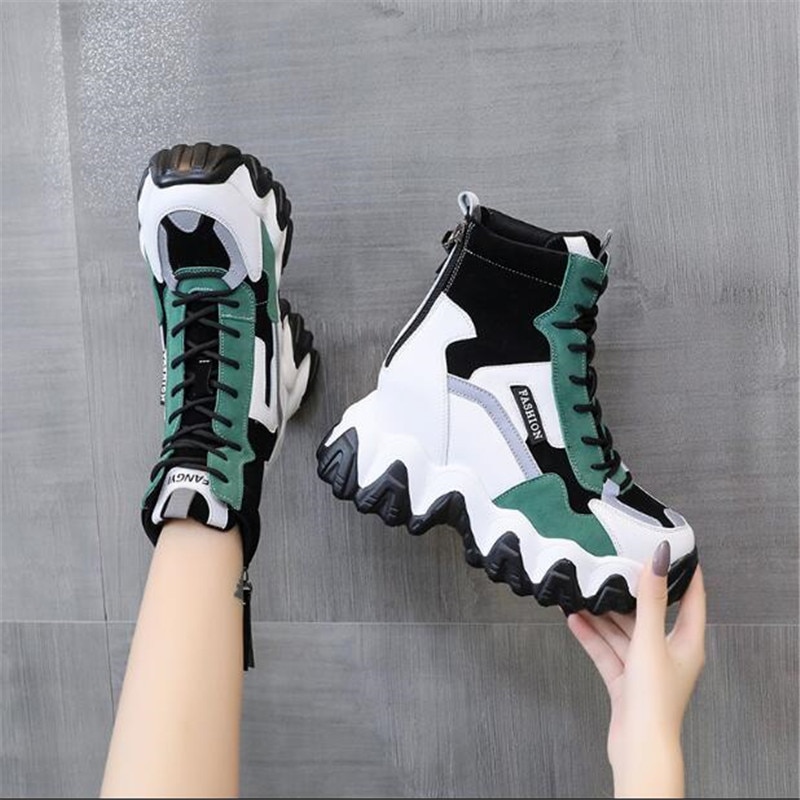 Women’s Autumn Winter Luxury Platform Casual Boots – Miggon
