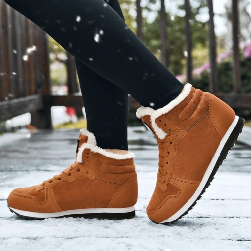 main image1Women Boots Comfortable Winter Shoes Women Boots Warm Winter Sneakers Snow Boots Waterproof Winter Unisex Ankle