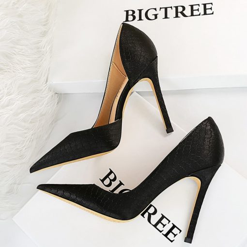 main image2BIGTREE Shoes Designer New Women Pumps Pointed Toe High Heels Ladies Shoes Fashion Heels Pumps Sexy