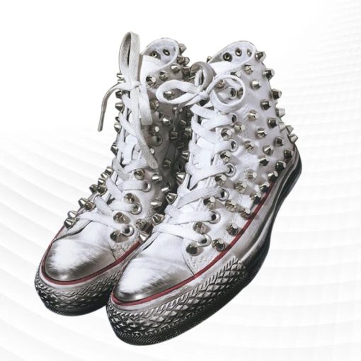 main image3Handmade rivet bucket nails do the old fashion cool punk canvas shoes men and women with