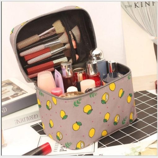 main image3Travel Waterproof Portable Women Makeup Bag High Capacity Toiletries Organizer Storage Cosmetic Cases Zipper Wash Beauty