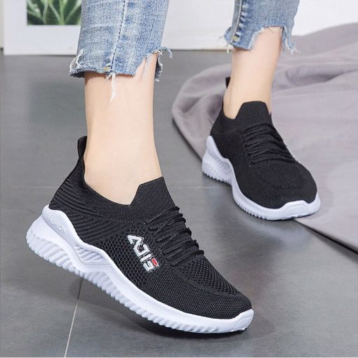 main image3Women Running Shoes 2022 Comfortable Sport Shoes Women s Trend Lightweight Walking Shoes Ladies Sneakers Breathable