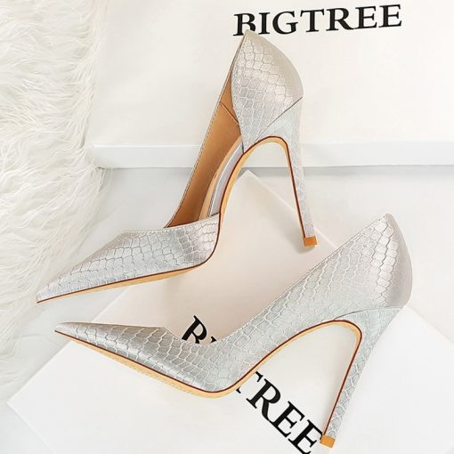 main image4BIGTREE Shoes Designer New Women Pumps Pointed Toe High Heels Ladies Shoes Fashion Heels Pumps Sexy