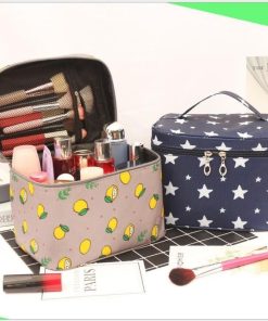 main image4Travel Waterproof Portable Women Makeup Bag High Capacity Toiletries Organizer Storage Cosmetic Cases Zipper Wash Beauty