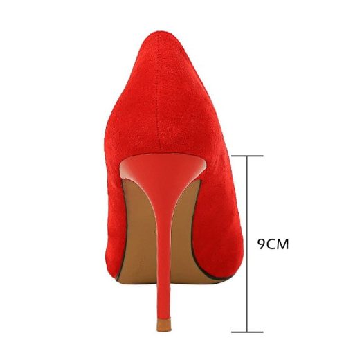 main image5BIGTREE Shoes 2023 New Women Pumps Suede High Heels Shoes Fashion Office Shoes Stiletto Party Shoes